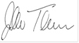 John A. Thomas Signature